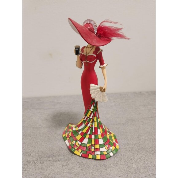 Resin Coca Cola Lady In Red Timeless Refreshment of Coca Cola Collection - Picture 5 of 10